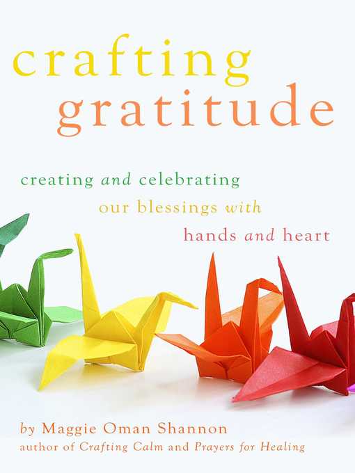Title details for Crafting Gratitude by Maggie Oman Shannon - Wait list